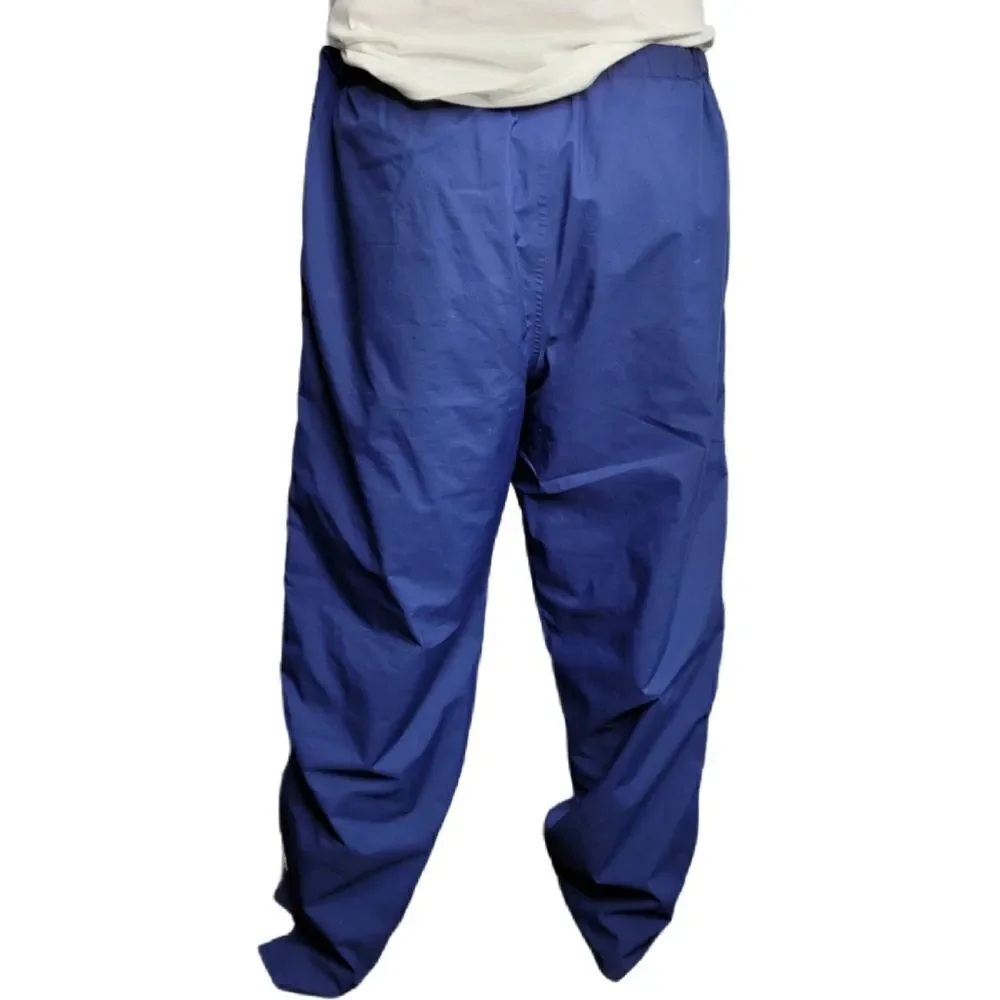 VINTAGE 80s blue gore-tex waterproof golf pants XL‎